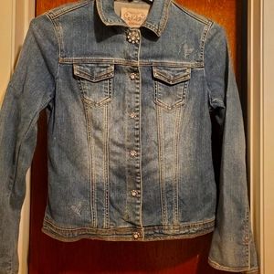 Womens Brighton Denim Jean Jacket Size M